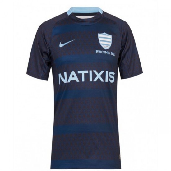 Camisola Racing 92 Rugby Equipamento Segundo 2021-2022 Manga Curta